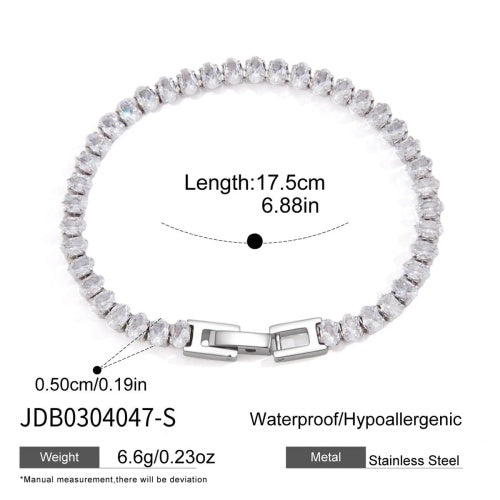 Bracelet en acier – BR0304047-S