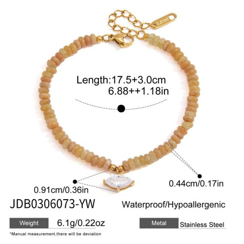 Bracelet en acier – BR0306073-YW