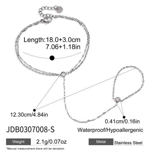 Bracelet en acier – BR0307008-S