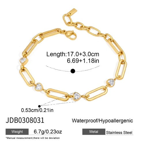 BRACELET ACIER REF BR0308031