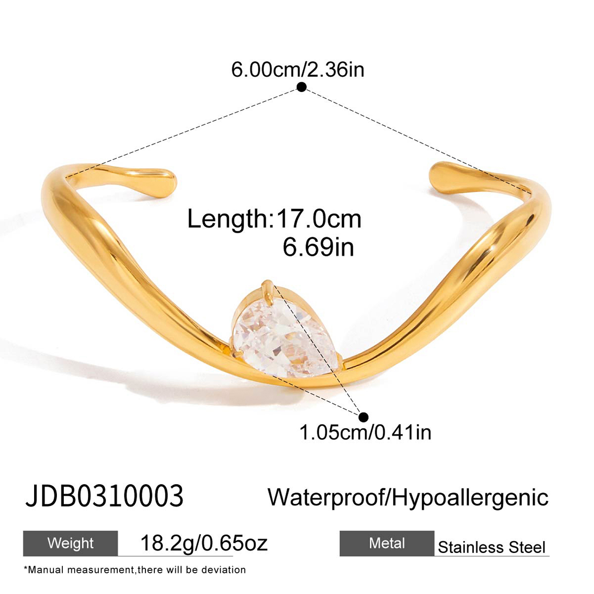 Bracelet en acier – BR0310003