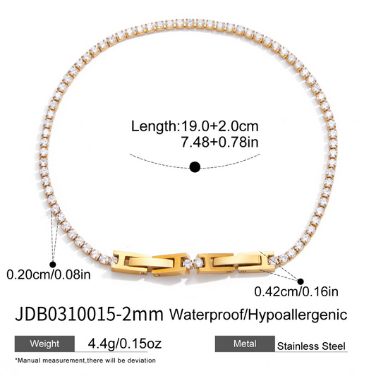 Bracelet en acier – BR0310015-2MM