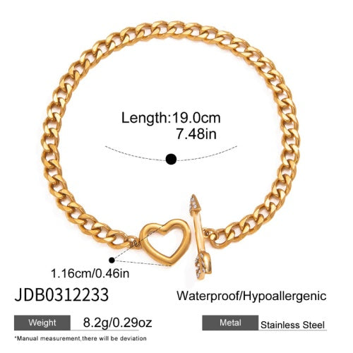 Bracelet en acier – BR0312233