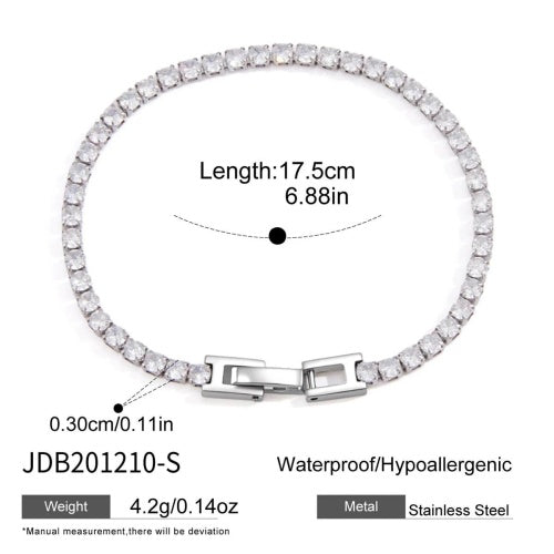 Bracelet en acier – BR201210-S