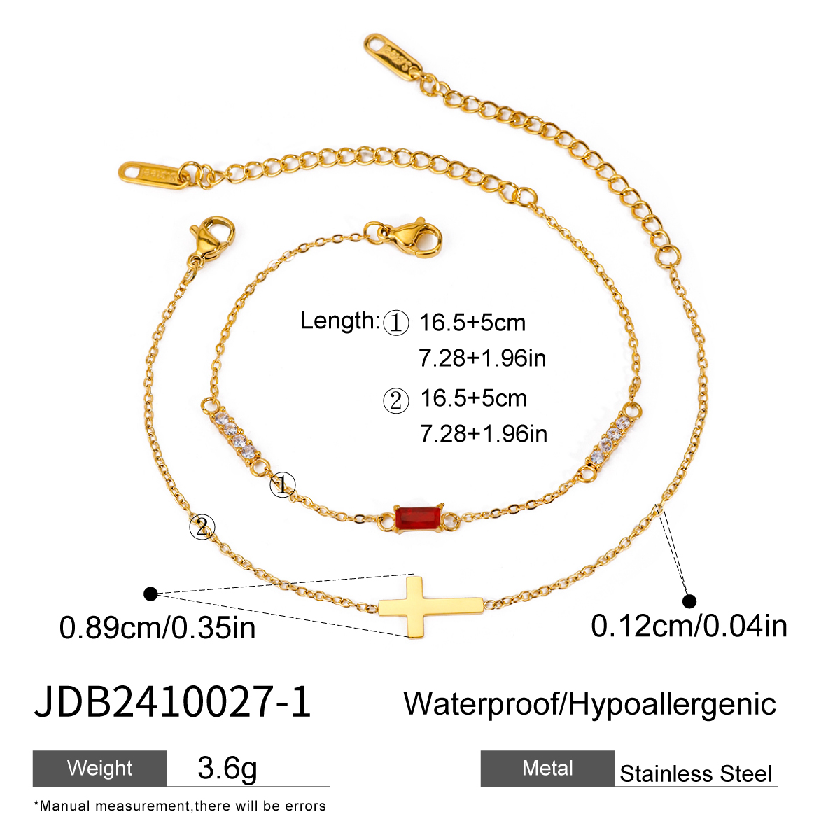 Bracelet en acier – BR2410027-1