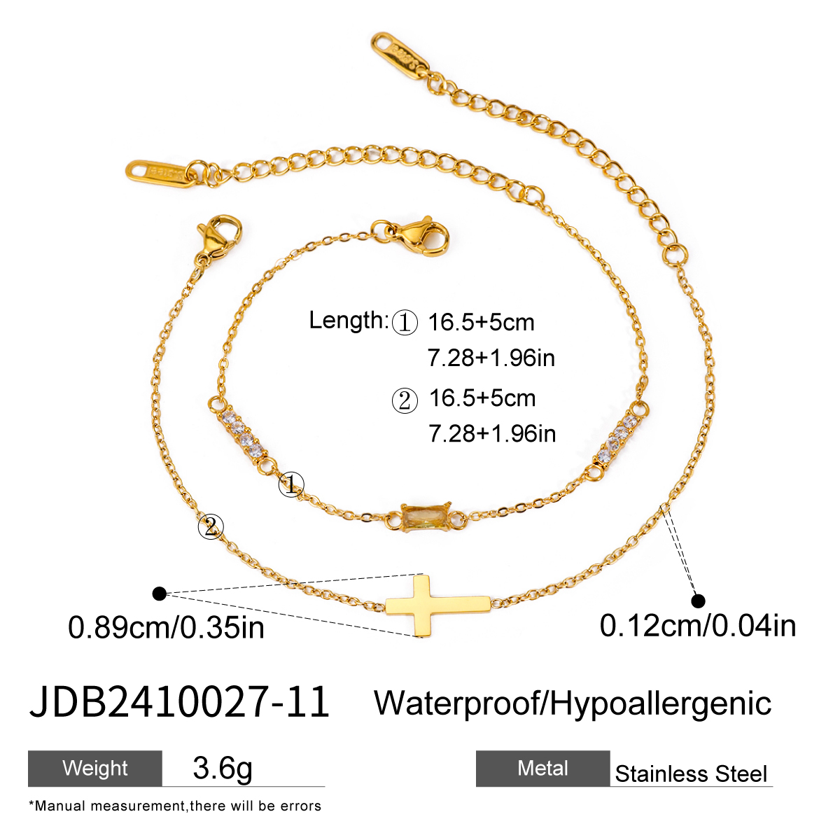 Bracelet en acier – BR2410027-11