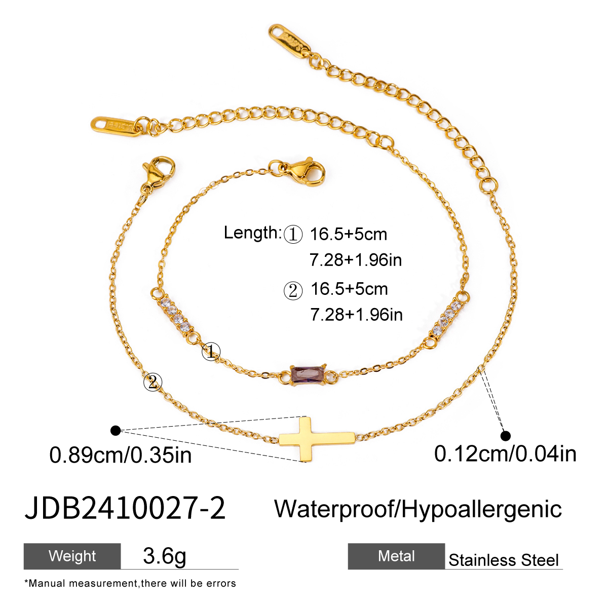 Bracelet en acier – BR2410027-2