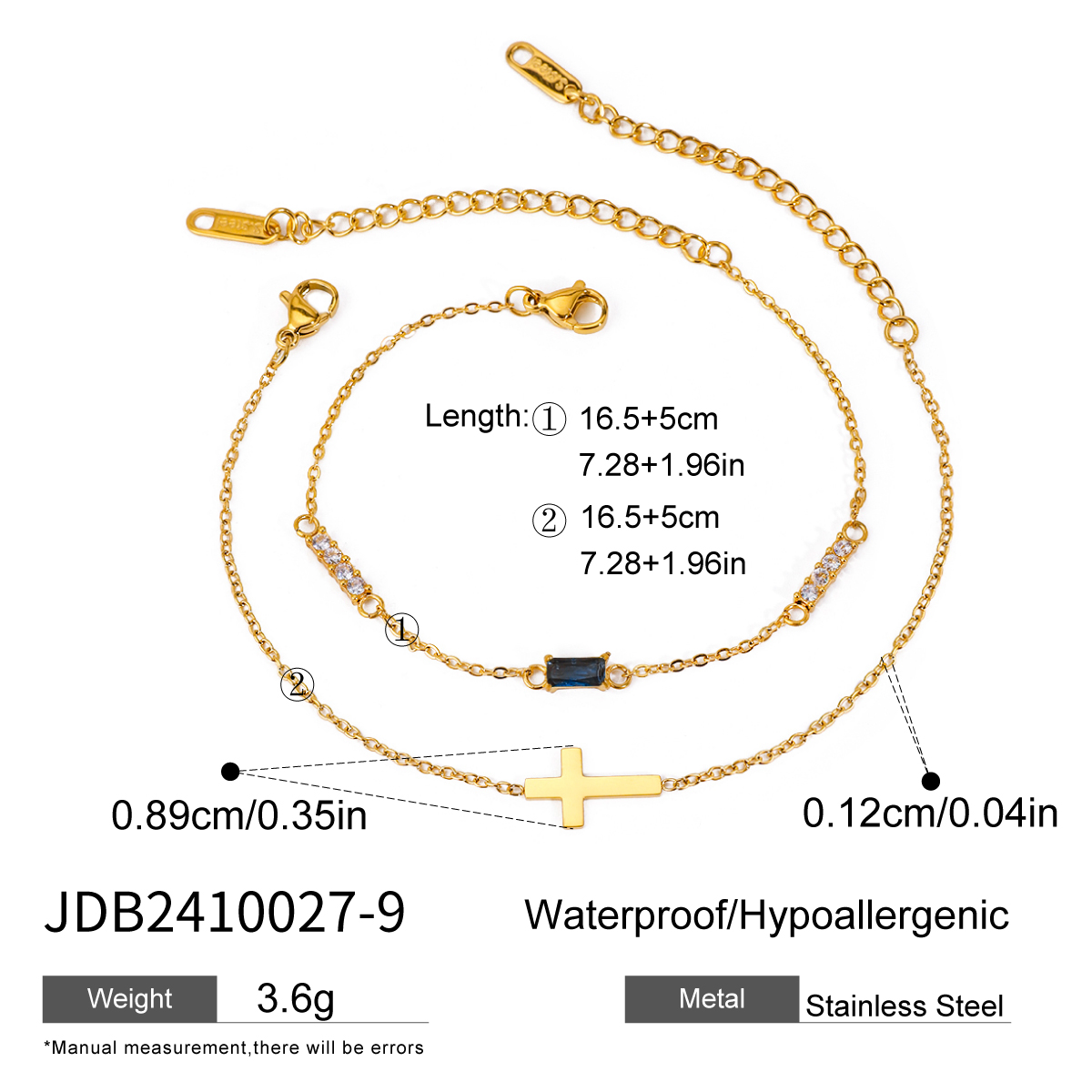 Bracelet en acier – BR2410027-9