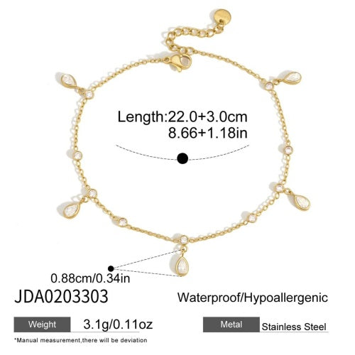 Chaine de Cheville en acier – BRC0203303
