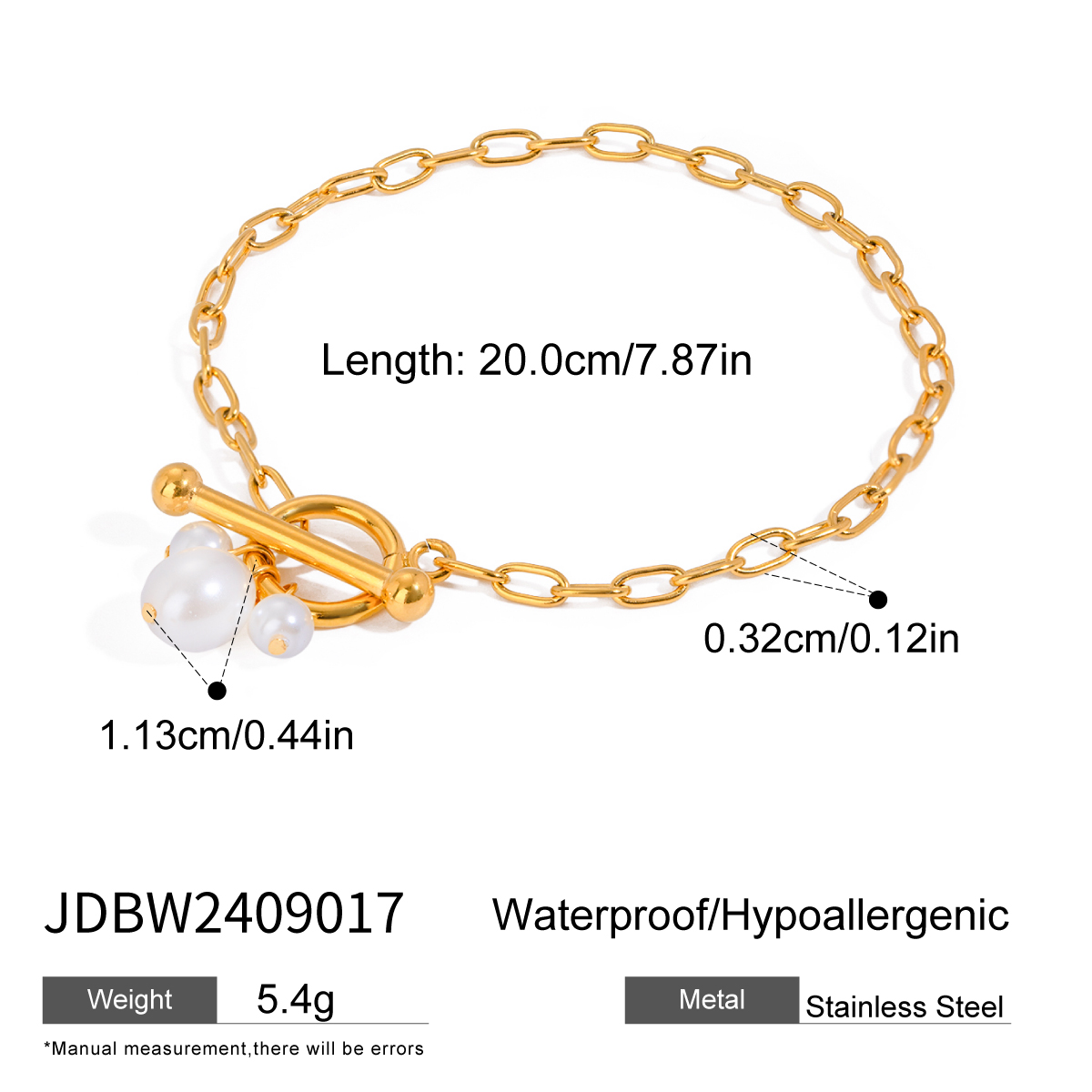 Bracelet en acier – BRW2409017