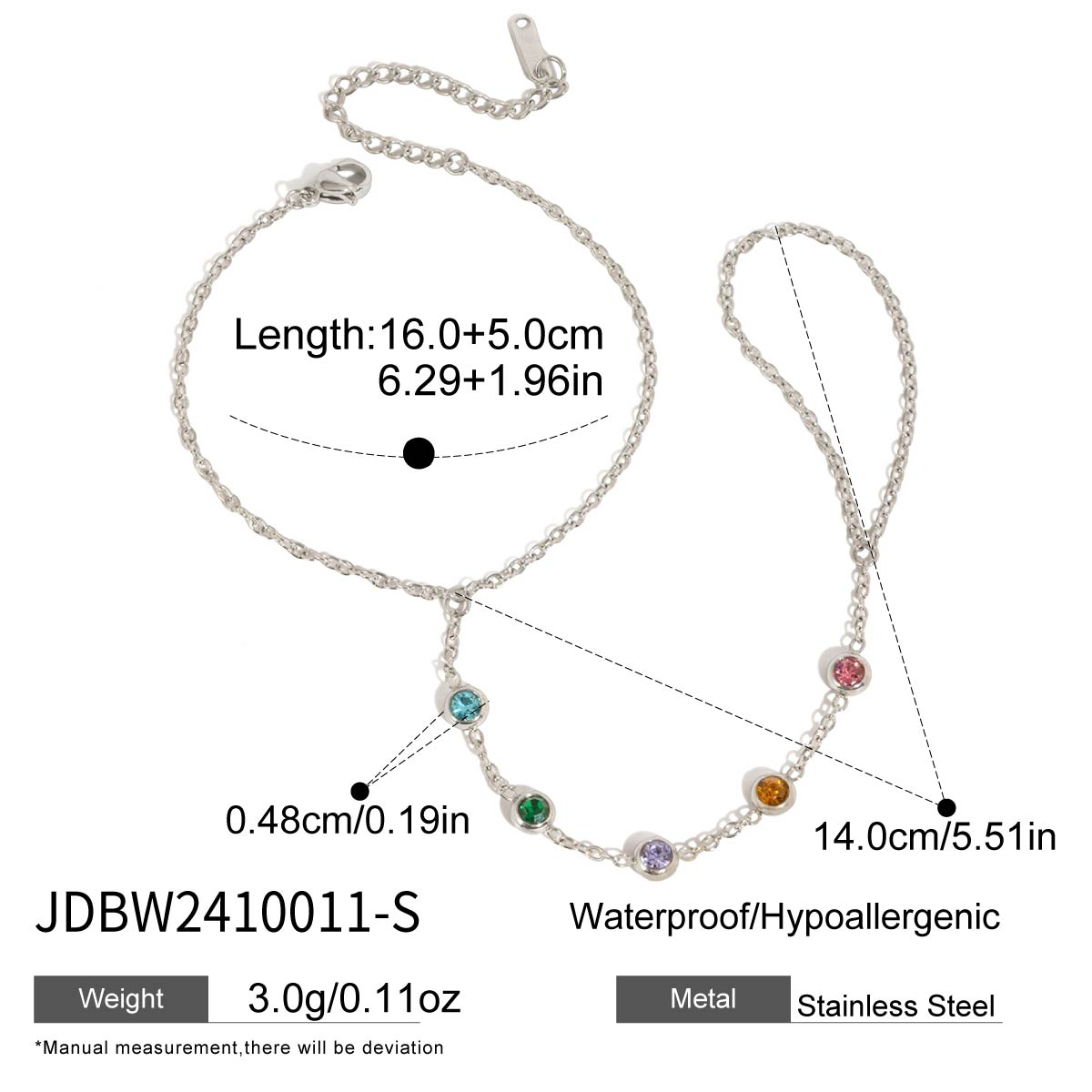 Bracelet en acier – BRW2410011-S