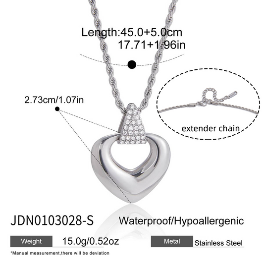 Collier en acier – COL0103028-S