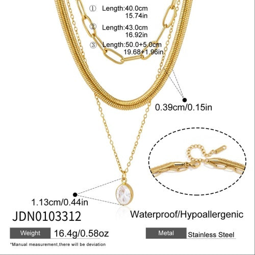 Collier en acier – COL0103312