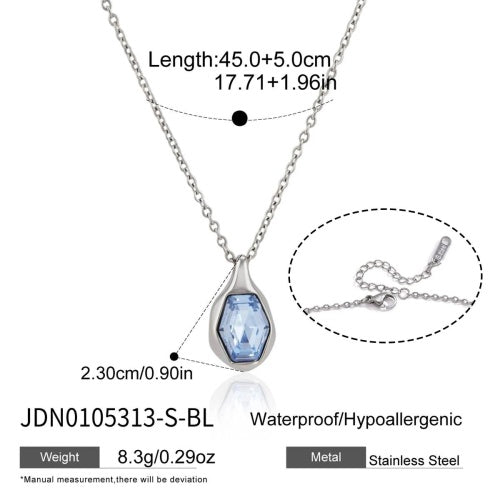 COLLIER ACIER REF COL0105313-S-BL