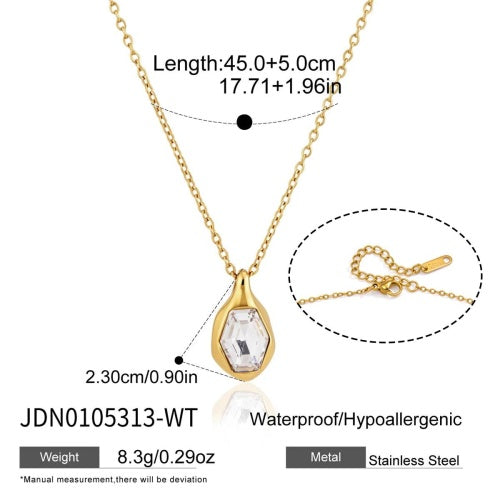 COLLIER ACIER REF COL0105313-WT