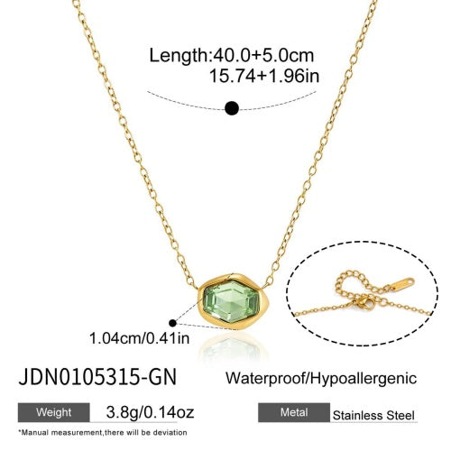 COLLIER ACIER REF COL0105315-GN