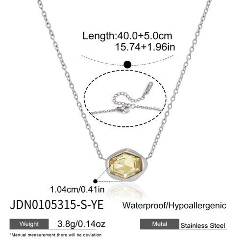 COLLIER ACIER REF COL0105315-S-YE