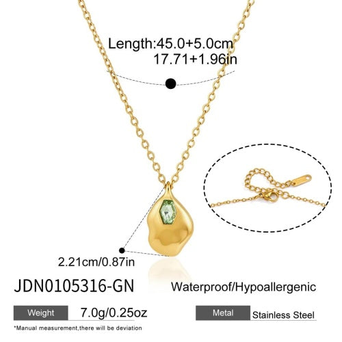 COLLIER ACIER REF COL0105316-GN