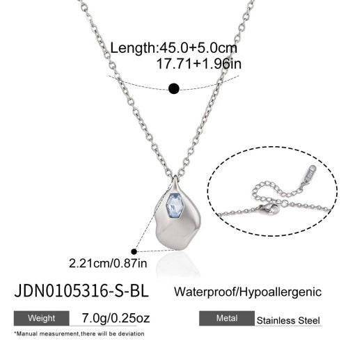 COLLIER ACIER REF COL0105316-S-BL