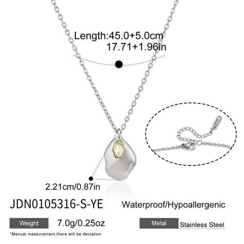 COLLIER ACIER REF COL0105316-S-YE