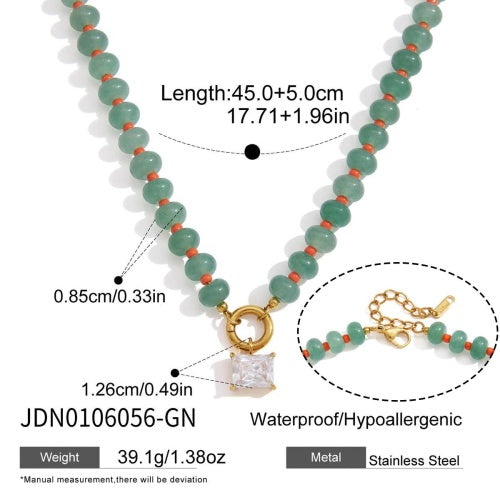 Collier en acier – COL0106056-GN