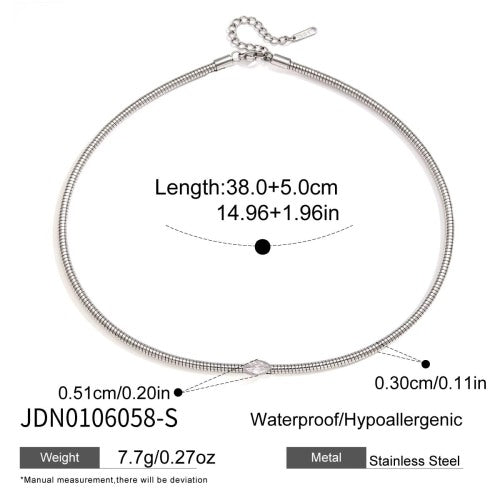 COLLIER ACIER REF COL0106058-S