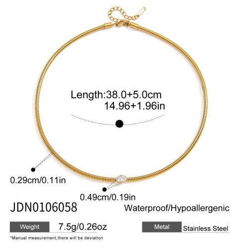 COLLIER ACIER REF COL0106058