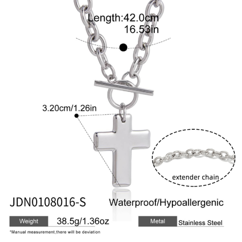 Collier en acier – COL0108016-S