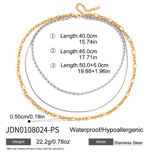 Collier en acier – COL0108024-PS