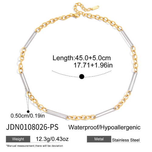 Collier en acier – COL0108026-PS