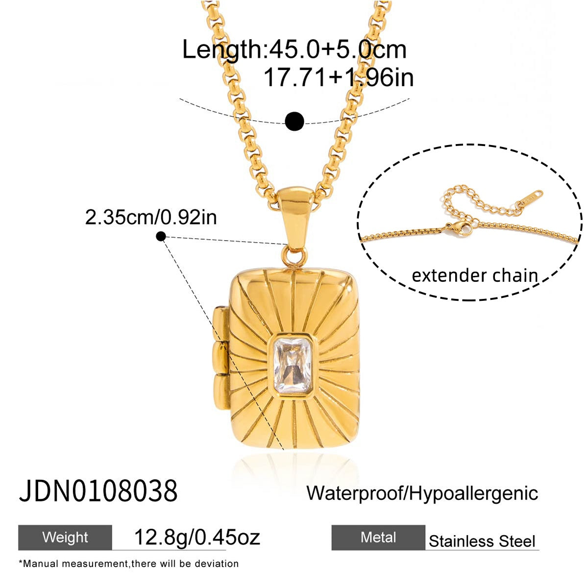 Collier en acier – COL0108038