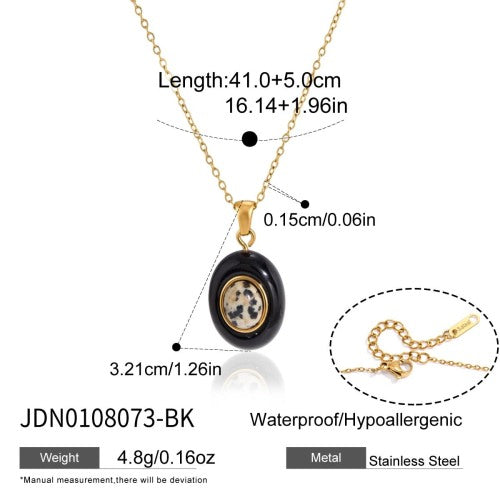 COLLIER ACIER REF COL0108073-BK