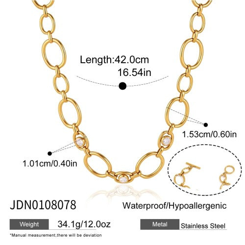 COLLIER ACIER REF COL0108078