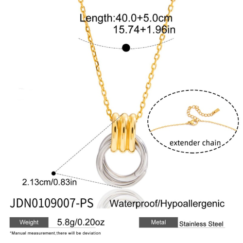 Collier en acier – COL0109007-PS