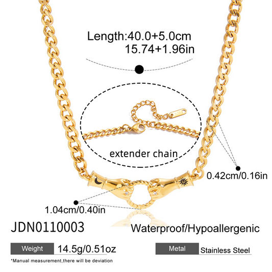 Collier en acier – COL0110003