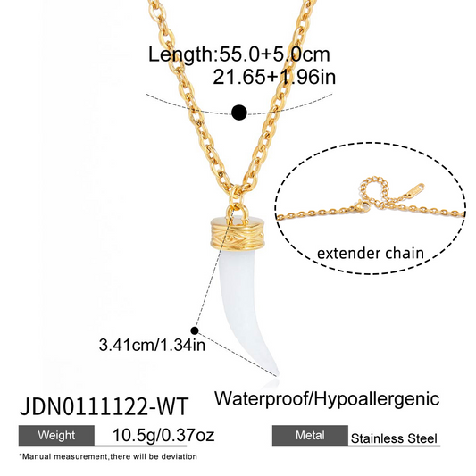 Collier en acier – COL0111122-WT