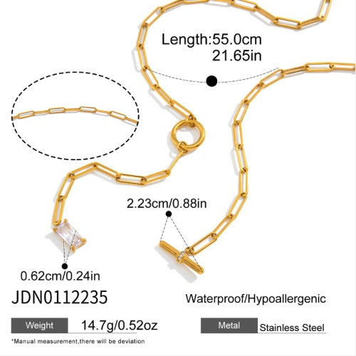 Collier en acier – COL0112235