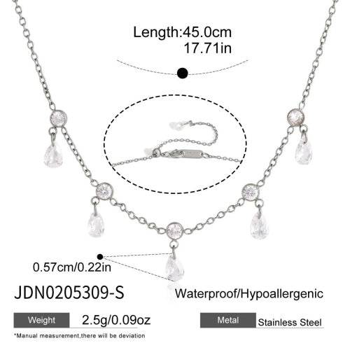 Collier en acier – COL0205309-S