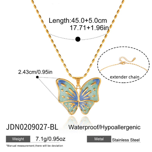 Collier en acier – COL0209027-BL