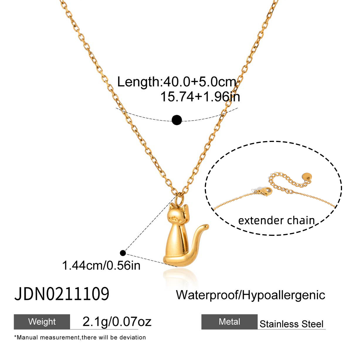Collier en acier – COL0211109