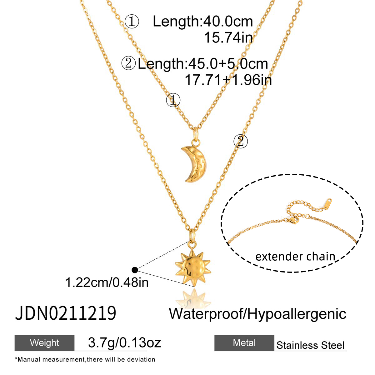 Collier en acier – COL0211219