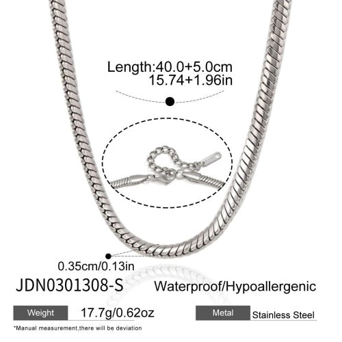 Collier en acier – COL0301308-S