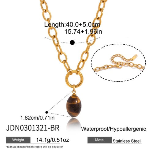 Collier en acier – COL0301321-BR