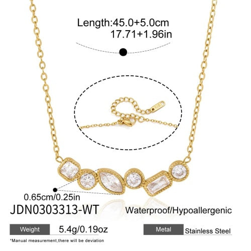 Collier en acier – COL0303313-WT
