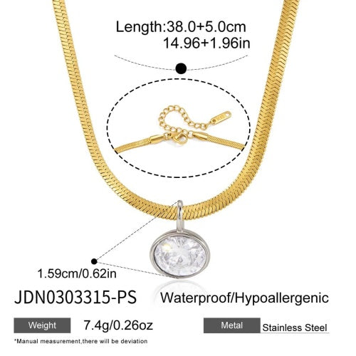 Collier en acier – COL0303315-PS