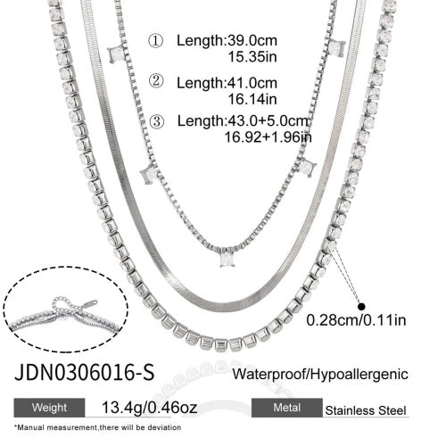 Collier en acier – COL0306016-S