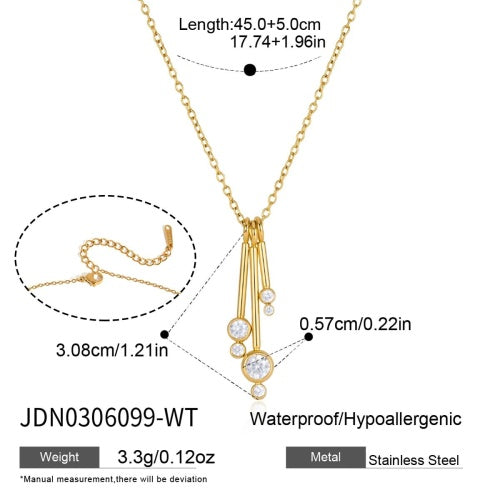 COLLIER ACIER REF COL0306099-WT