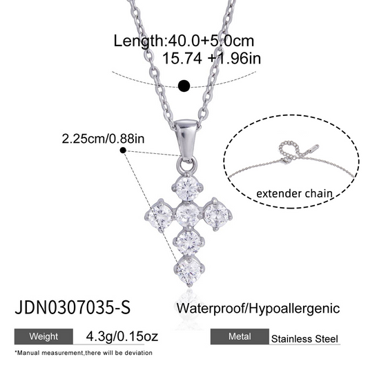 Collier en acier – COL0307035-S