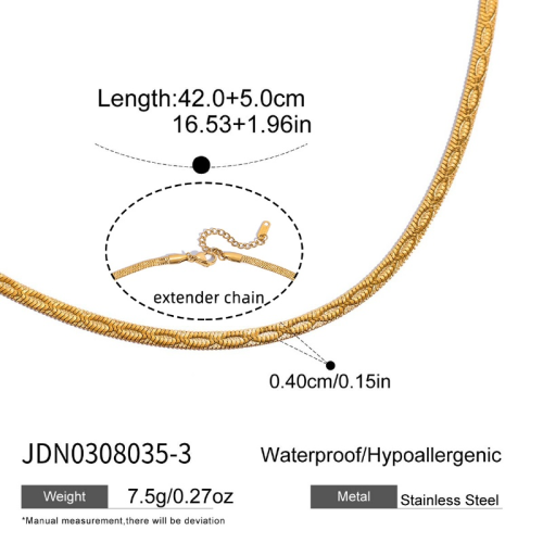 Collier en acier – COL0308035-3