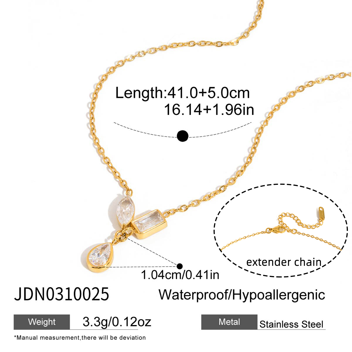 Collier en acier – COL0310025